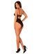 Прозоре боді Obsessive Selinne teddy XS/S Black, дрібна сітка, подвійні бретелі SO8664,7 - інтернет-магазин інтимних товарів Squitter