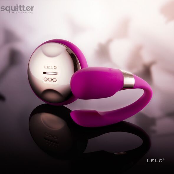 Вібратор для пар LELO Tiani 3 Deep Rose, 2 мотори, пульт ДК SO8116 - онлайн-сексшоп Сквітер