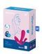 Подвійний смарт-вібратор у трусики Satisfyer Top Secret+ Pink SO6734,6 - інтернет-магазин інтимних товарів Squitter