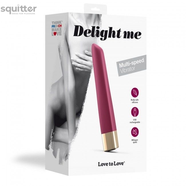 Потужний мінівібратор Love To Love Delight Me Prune з м'яким кінчиком, 16 режимів роботи SO3083 фото