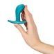 Анальна пробка Fun Factory BOOTIE S Aquamarine, діаметр 2,8 см, тонкий обмежувач SX3665,2 - інтернет-магазин інтимних товарів Squitter