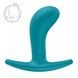 Анальна пробка Fun Factory BOOTIE S Aquamarine, діаметр 2,8 см, тонкий обмежувач SX3665,1 - інтернет-магазин інтимних товарів Squitter