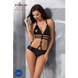 Боди монокини под латекс LAMIS BODY black S/M - Passion Exclusive PS24802 фото 3