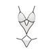Боди монокини ORIHIME BODY white S/M - PassionEL16402,5 - интернет-магазин интимных товаров Squitter