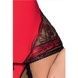 Корсет с пажами BRIDA CORSET red L/XL - Passion Exclusive, трусики, шнуровкаPS22716,5 - интернет-магазин интимных товаров Squitter