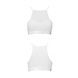 Спортивный топ с прозрачной вставкой Passion PS006 TOP white, size LSO4243,4 - интернет-магазин интимных товаров Squitter