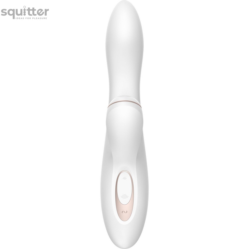 Вакуумный вибратор-кролик Satisfyer Pro Plus G-Spot Rabbit, первый кролик с вакуумом и вибрацией SO1829 фото