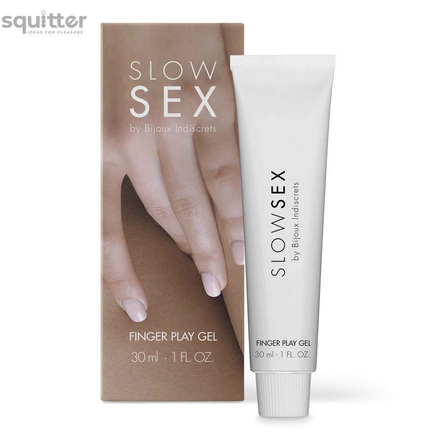 Гель-смазка для мастурбации Bijoux Indiscrets SLOW SEX - Finger play gel SO5901 фото