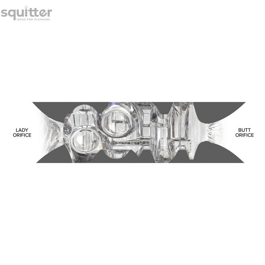 Двосторонній мастурбатор Fleshlight Quickshot Autumn Falls, компактний, зі зліпка вульви та ануса порнозірки SX0679 - онлайн-сексшоп Сквітер