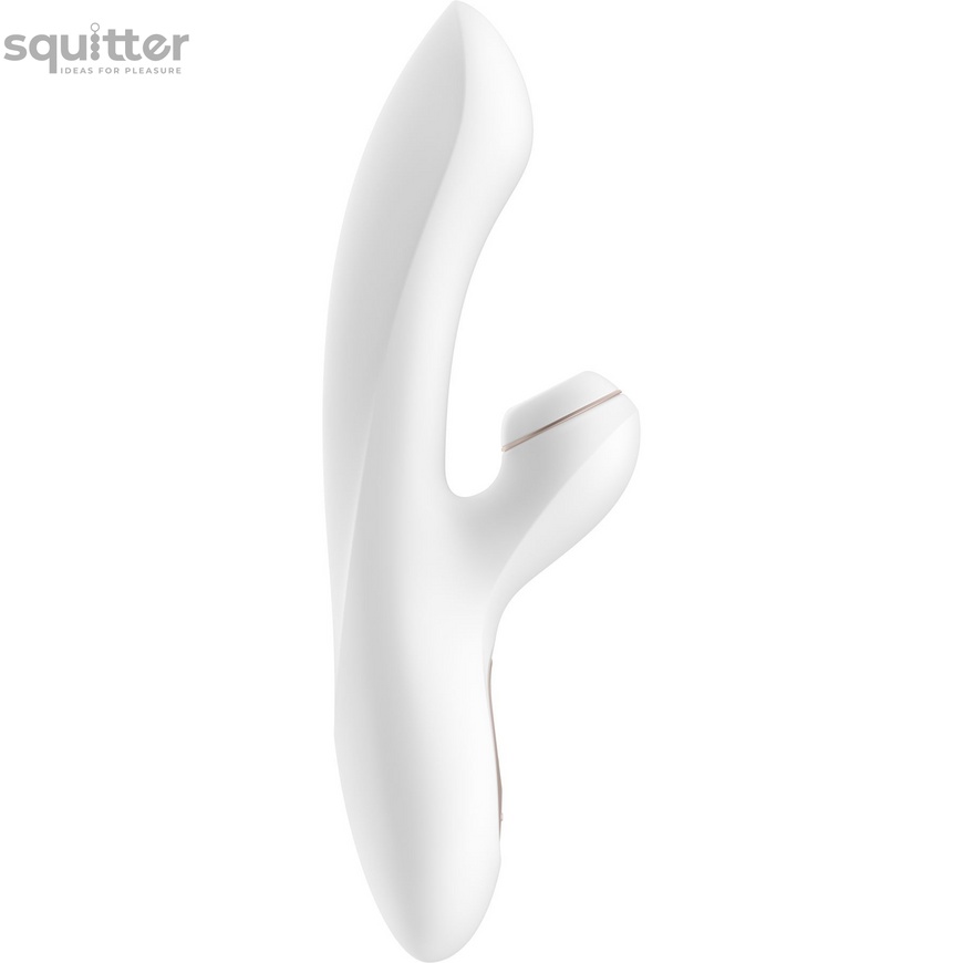 Вакуумный вибратор-кролик Satisfyer Pro Plus G-Spot Rabbit, первый кролик с вакуумом и вибрацией SO1829 фото