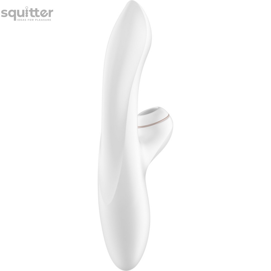 Вакуумный вибратор-кролик Satisfyer Pro Plus G-Spot Rabbit, первый кролик с вакуумом и вибрацией SO1829 фото