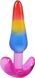 Набір анальних пробок Doc Johnson Crystal Jellies - Anal Trainer Set - Rainbow SX4435,3 - інтернет-магазин інтимних товарів Squitter