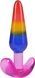 Набір анальних пробок Doc Johnson Crystal Jellies - Anal Trainer Set - Rainbow SX4435,6 - інтернет-магазин інтимних товарів Squitter