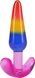 Набір анальних пробок Doc Johnson Crystal Jellies - Anal Trainer Set - Rainbow SX4435,5 - інтернет-магазин інтимних товарів Squitter