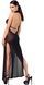Сукня Noir Handmade F372 Onyx Twin-slit Long dress XL SX4112,1 - інтернет-магазин інтимних товарів Squitter