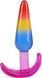 Набір анальних пробок Doc Johnson Crystal Jellies - Anal Trainer Set - Rainbow SX4435,2 - інтернет-магазин інтимних товарів Squitter