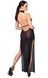 Сукня Noir Handmade F372 Onyx Twin-slit Long dress XL SX4112,2 - інтернет-магазин інтимних товарів Squitter