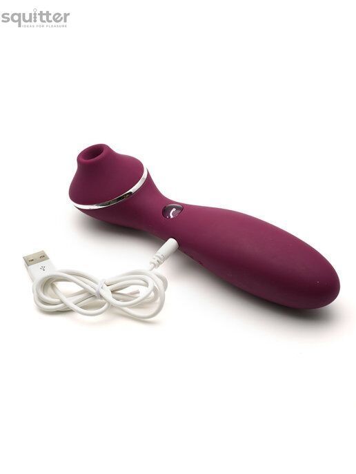 Вакуумный вибратор KISTOY Polly Plus Violet SO4958 - онлайн-сексшоп Сквитер