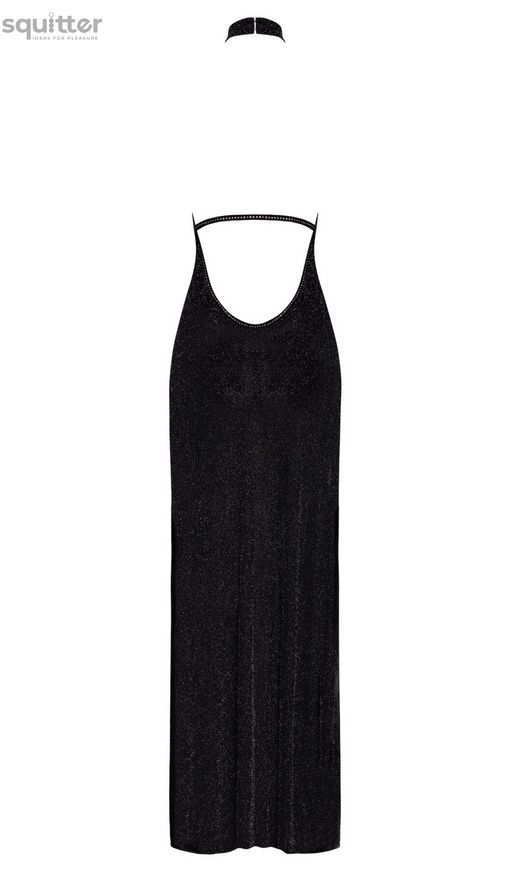 Сукня Noir Handmade F372 Onyx Twin-slit Long dress XL SX4112 - онлайн-сексшоп Сквітер