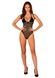 Прозоре боді Obsessive Selinne teddy M/L Black, дрібна сітка, подвійні бретелі SO8665,6 - інтернет-магазин інтимних товарів Squitter