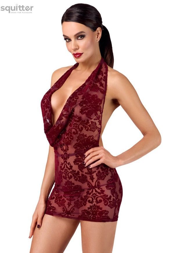 Сукня Noir Handmade F385 Kink Royal cascade mini dress XS SX4162 - онлайн-сексшоп Сквітер