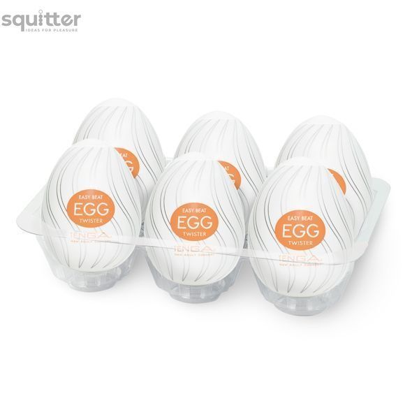 Мастурбатор яйцо Tenga Egg Twister (Твистер) E21708 - онлайн-сексшоп Сквитер
