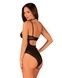 Прозоре боді Obsessive Selinne teddy M/L Black, дрібна сітка, подвійні бретелі SO8665,2 - інтернет-магазин інтимних товарів Squitter