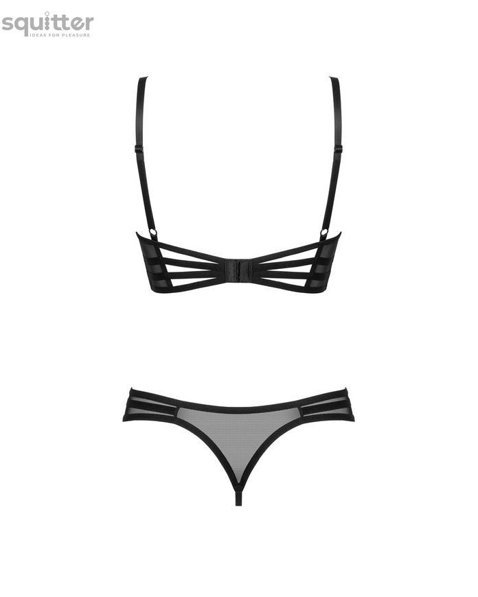 Комплект Obsessive Roxelia 2-pcs crotchless set XS/S SO9071 - онлайн-сексшоп Сквітер