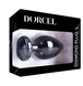 Металева анальна пробка з кристалом Dorcel Diamond Plug Black L SO7810 фото 7