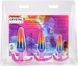 Набір анальних пробок Doc Johnson Crystal Jellies - Anal Trainer Set - Rainbow SX4435,7 - інтернет-магазин інтимних товарів Squitter