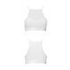 Спортивный топ с прозрачной вставкой Passion PS006 TOP white, size MSO4244,4 - интернет-магазин интимных товаров Squitter