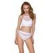 Спортивный топ с прозрачной вставкой Passion PS006 TOP white, size MSO4244,2 - интернет-магазин интимных товаров Squitter