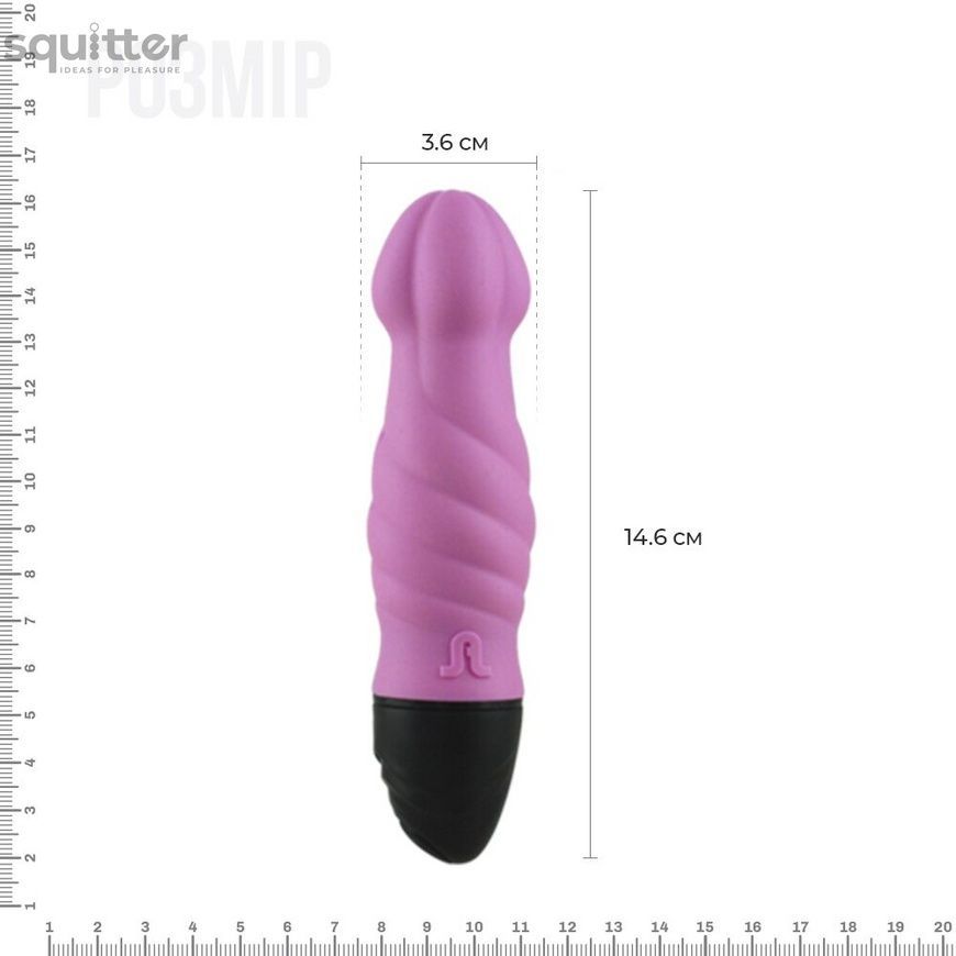 Вибратор Adrien Lastic Tornado со стимулирующим рельефом AD10531 - онлайн-сексшоп Сквитер
