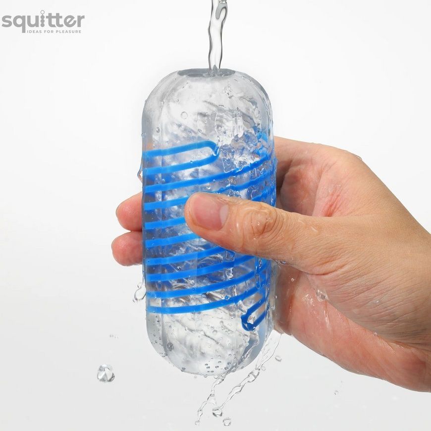 Мастурбатор Tenga Spinner DX 02 Bumps, з пружною стимулювальною спіраллю всередині, середній вплив SX2734 - онлайн-сексшоп Сквітер
