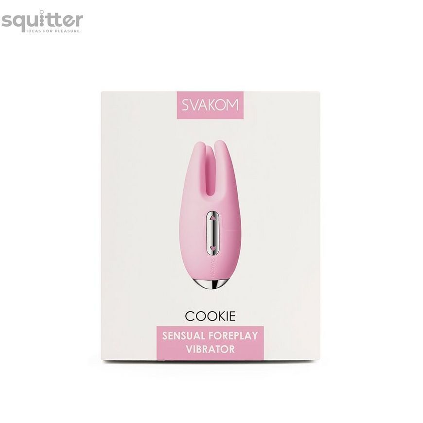 Масажер для чутливих зон Svakom Cookie Pale Pink SO4846 - онлайн-сексшоп Сквітер