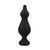 Анальная пробка Adrien Lastic Amuse Big Black (L) с двумя переходами, макс. диаметр 4,4см AD20269 - онлайн-сексшоп Сквитер