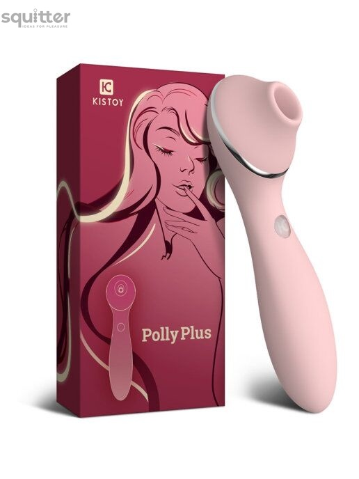 Вакуумный вибратор KISTOY Polly Plus Pink SO4959 фото