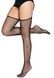 Панчохи Leg Avenue Daisy Dot Fishnet Stockings One Size Black SX2746,5 - інтернет-магазин інтимних товарів Squitter