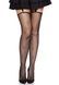 Панчохи Leg Avenue Daisy Dot Fishnet Stockings One Size Black SX2746,1 - інтернет-магазин інтимних товарів Squitter