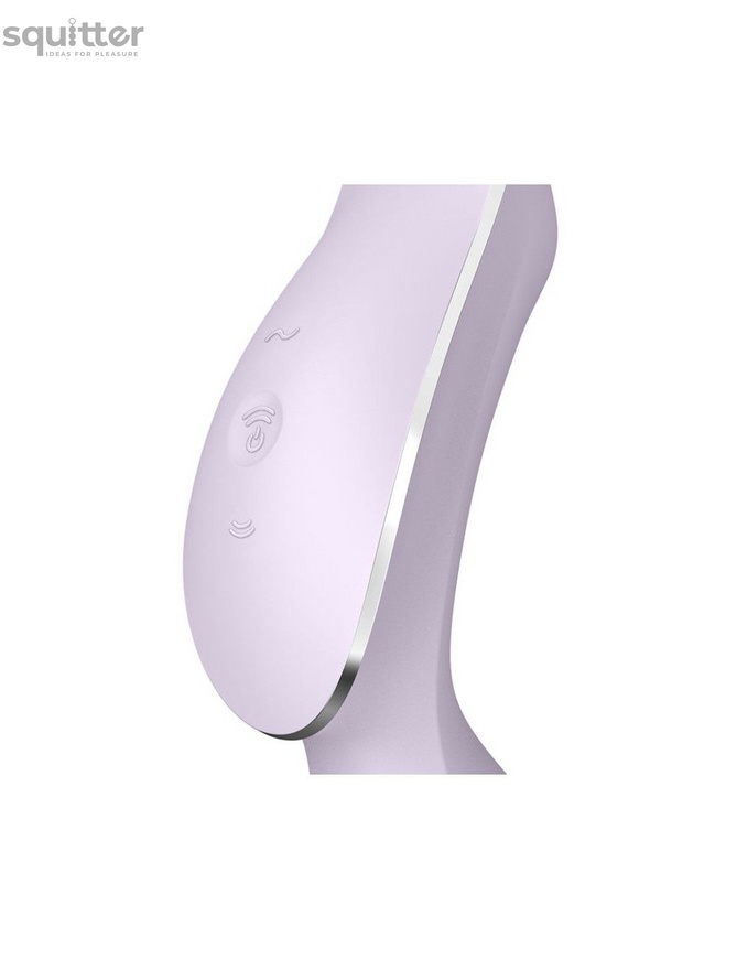 Вакуумный стимулятор с вибрацией Satisfyer Curvy Trinity 2 Violet SO6084 фото