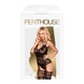 Бодістокінг у будуарному стилі Penthouse - Hottie Black S/L SO4385 фото 3