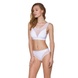 Трусики з прозорою вставкою Passion PS002 PANTIES white, size L SO4195 фото 2