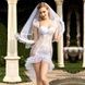 Еротичний костюм нареченої "Благочестива Марта" L/XL White SX2649,1 - інтернет-магазин інтимних товарів Squitter