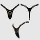Трусики для страпона Strap-On-Me Leatherette Harness Fabulous - One Size - Black Glossy SX2852,6 - інтернет-магазин інтимних товарів Squitter