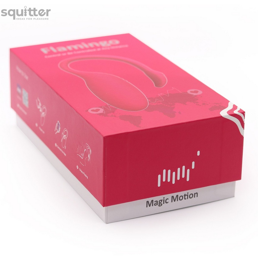 Смарт-віброяйце Magic Motion Flamingo зі стимулятором клітора, 3 види вправ Кегеля SO2686 фото