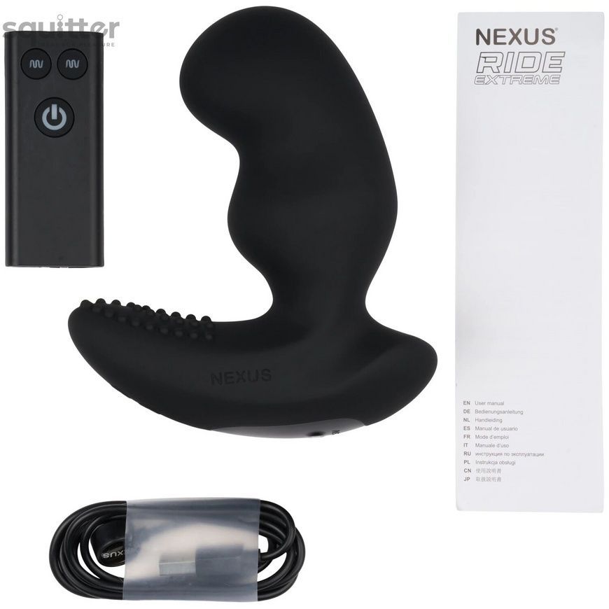 Масажер простати Nexus RIDE EXTREME, 2 мотори, пульт ДК SO8698 - онлайн-сексшоп Сквітер