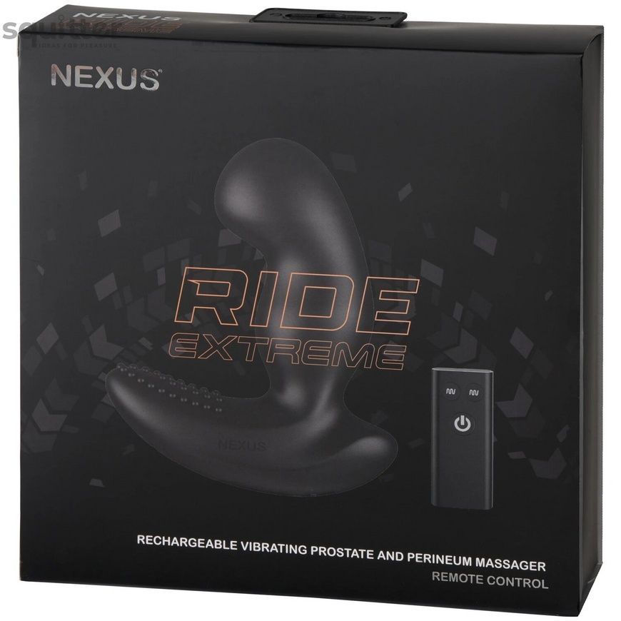 Масажер простати Nexus RIDE EXTREME, 2 мотори, пульт ДК SO8698 - онлайн-сексшоп Сквітер