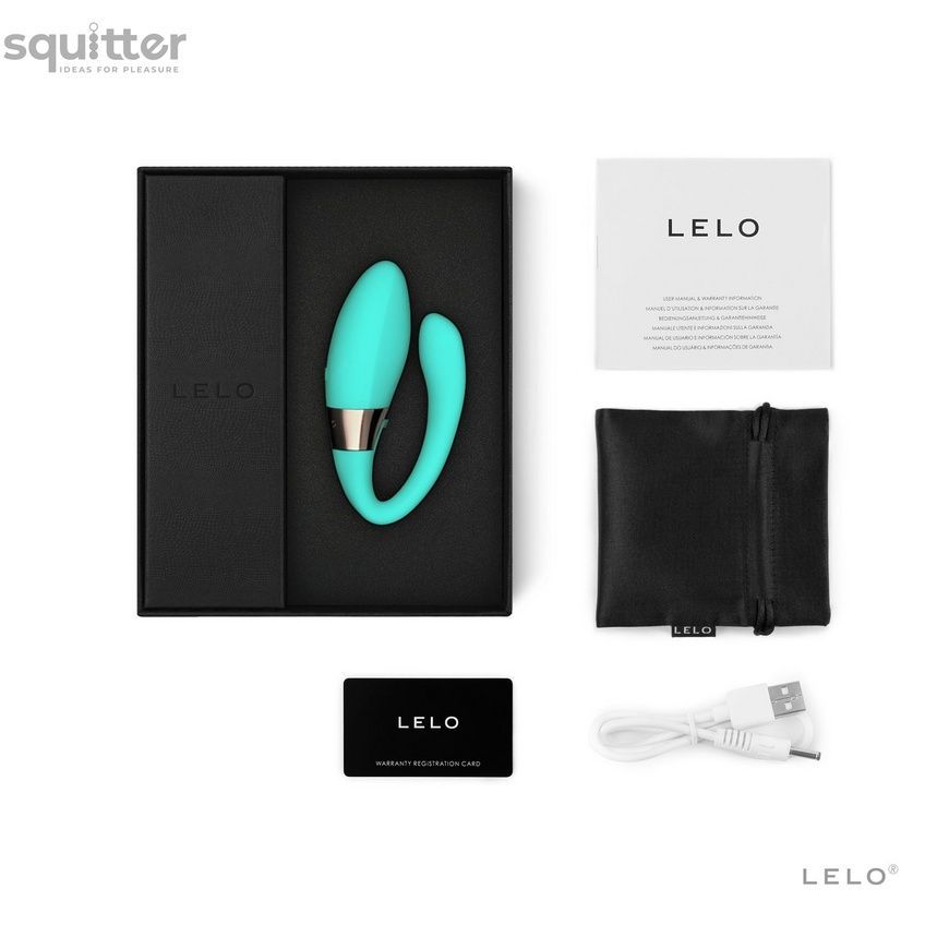 Вибратор LELO Tiani Harmony Aqua SO8118 - онлайн-сексшоп Сквитер