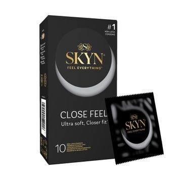 Безлатексні преміум-презервативи SKYN Close Feel 10 шт, щільна посадка SX2388 - онлайн-сексшоп Сквітер