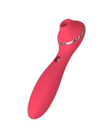 Вакуумный вибратор KISTOY Polly Plus Red SO4960 - онлайн-сексшоп Сквитер